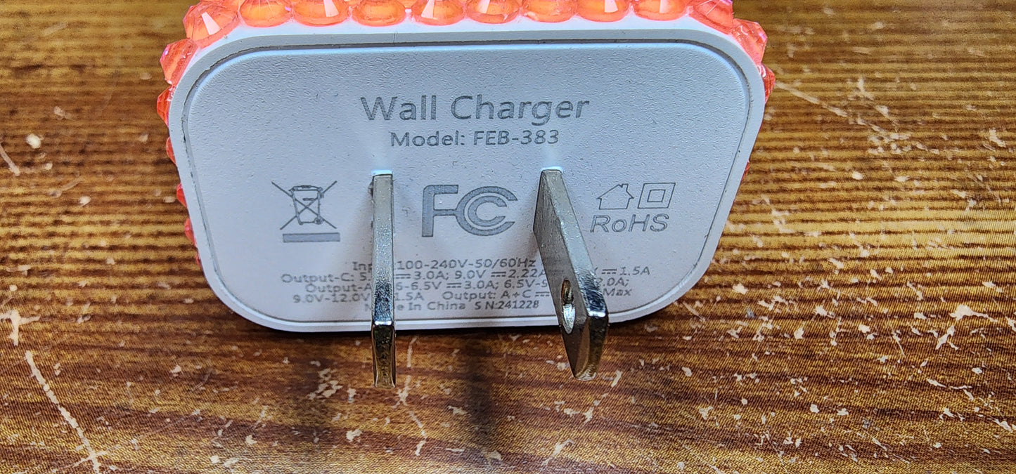 Rhinestone Wall Charger