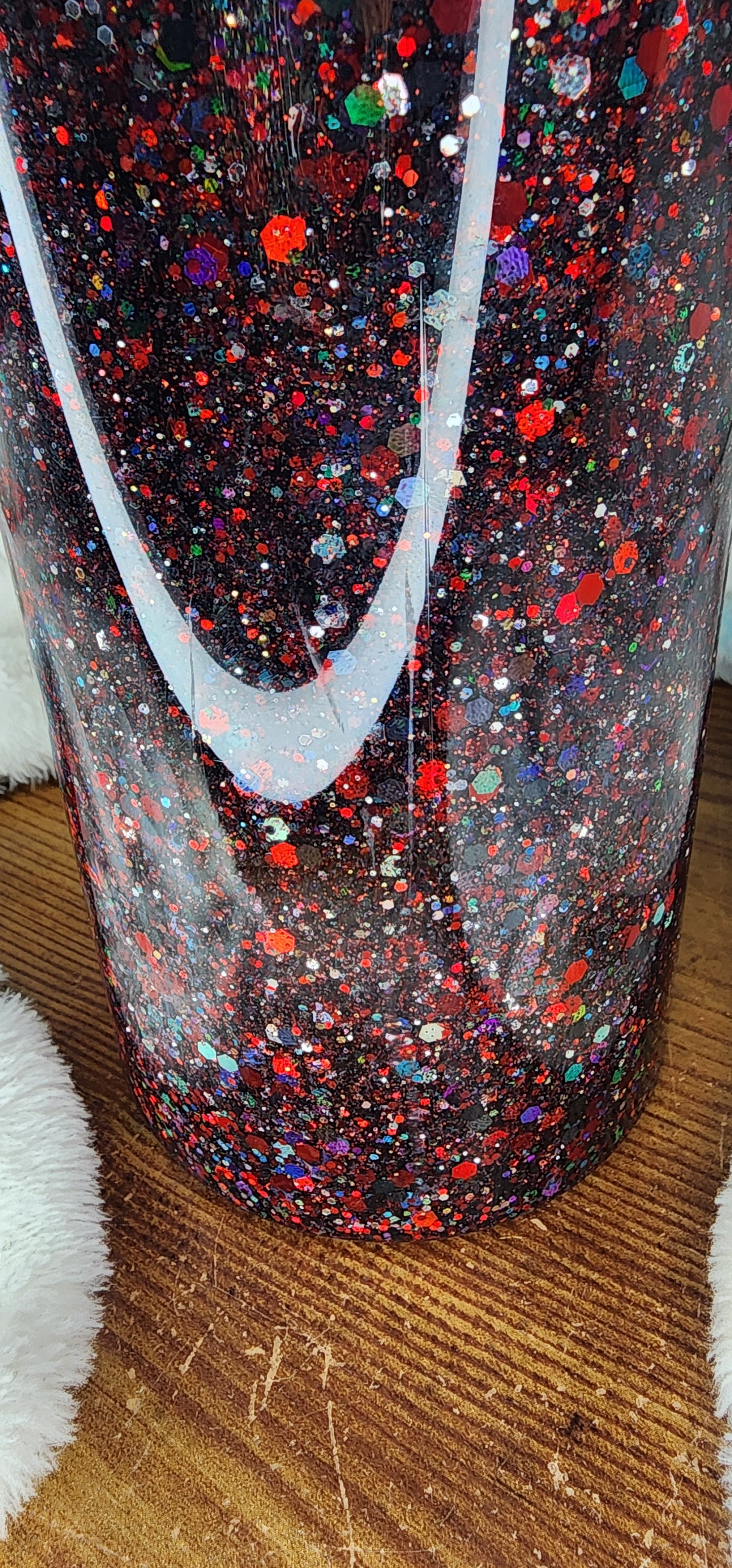 32oz Snowglobe Water Bottle