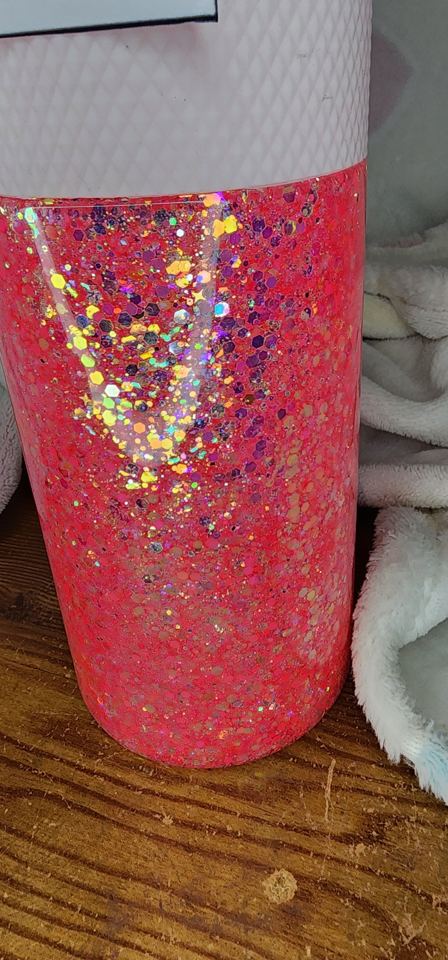 32oz Snowglobe Water Bottle