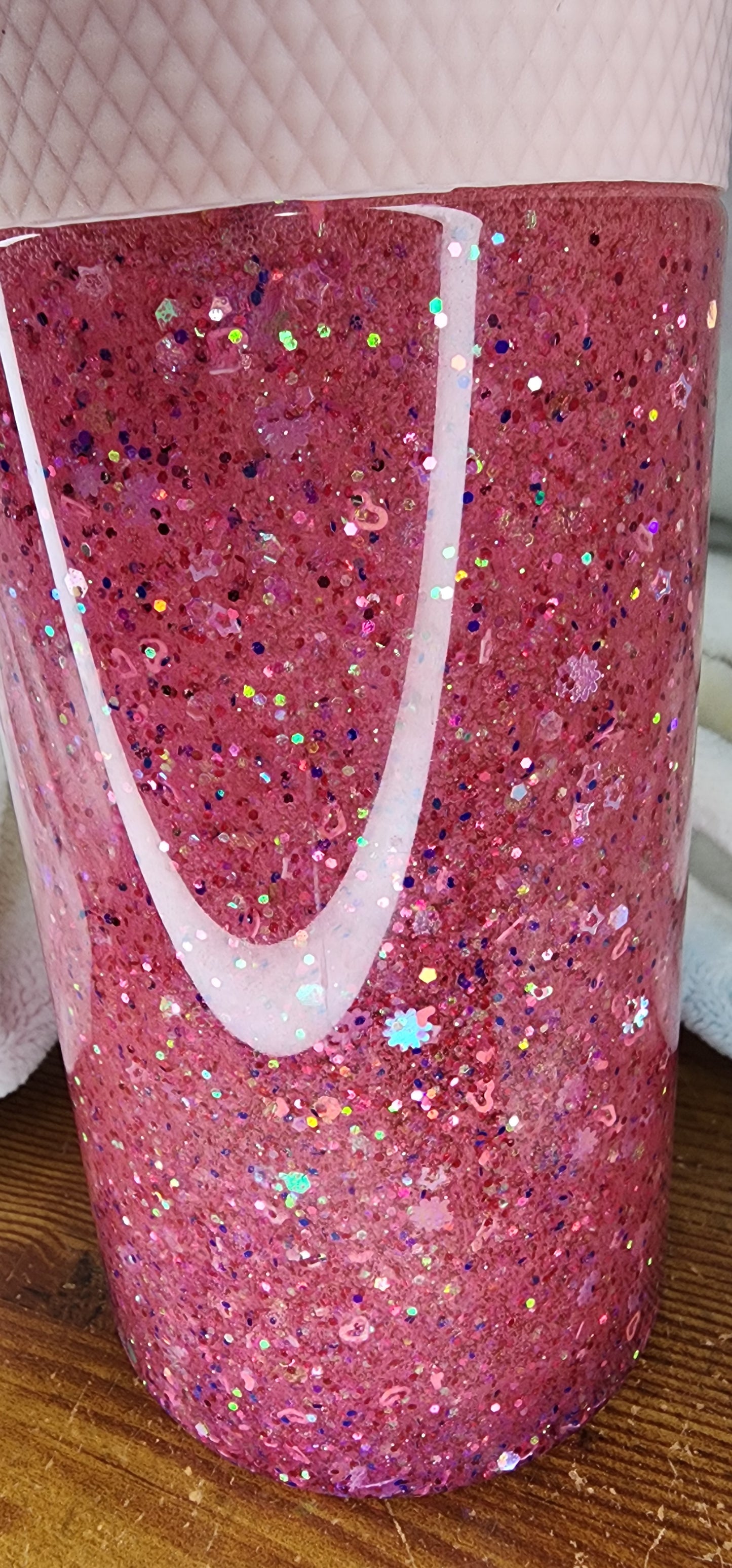 32oz Snowglobe Water Bottle
