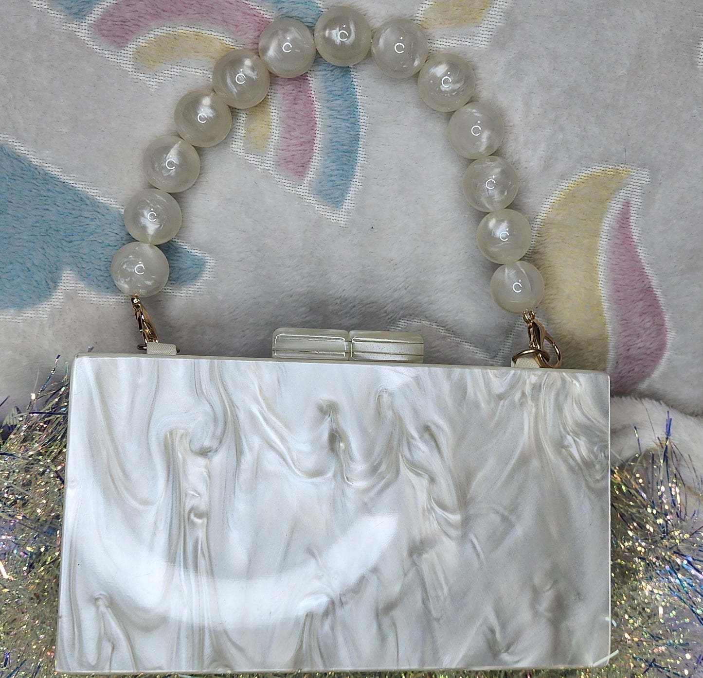 Small Box Clutch Purse