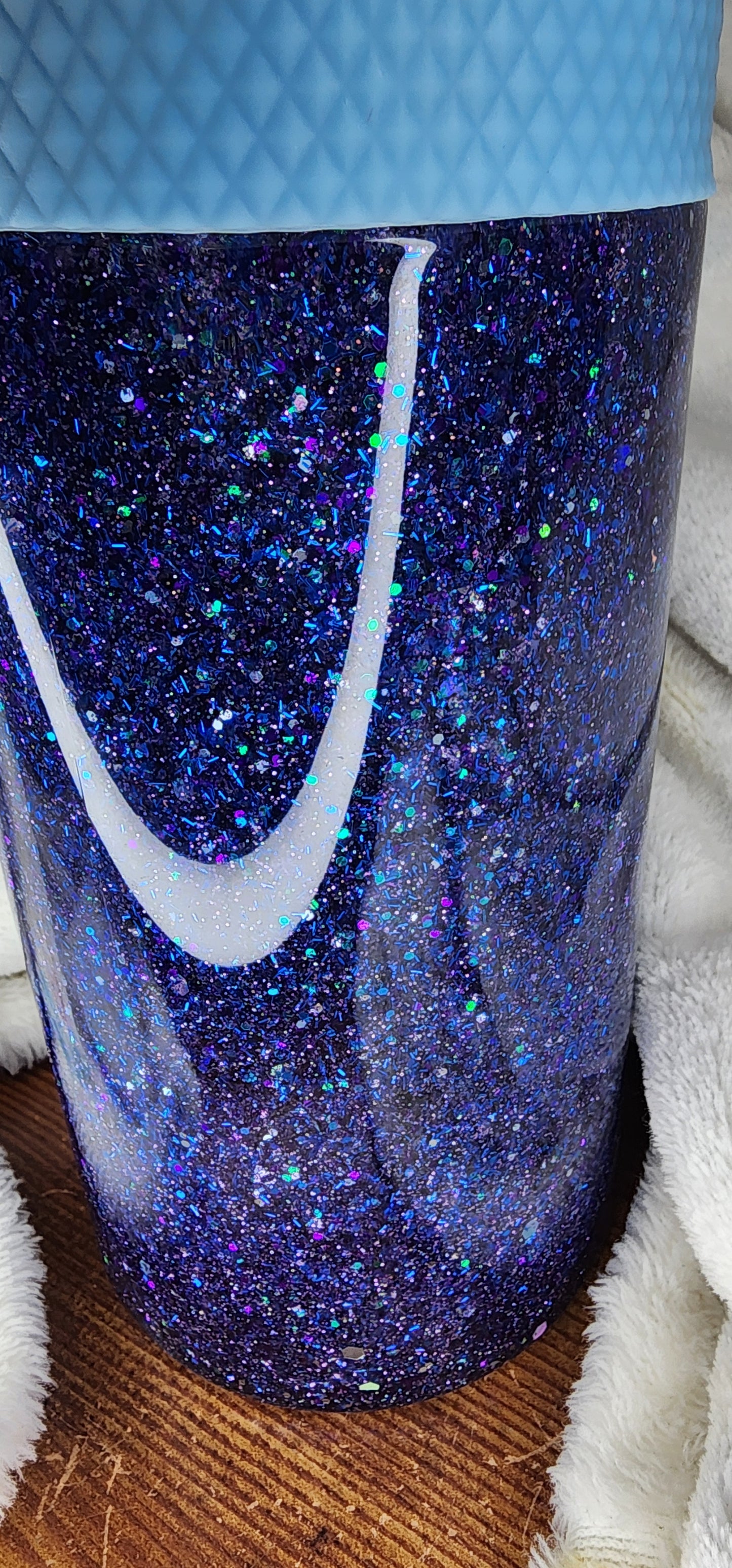 32oz Snowglobe Water Bottle