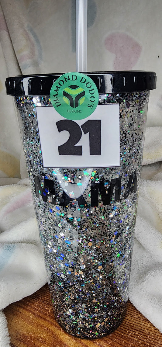 16-18oz Snowglobe Tumbler