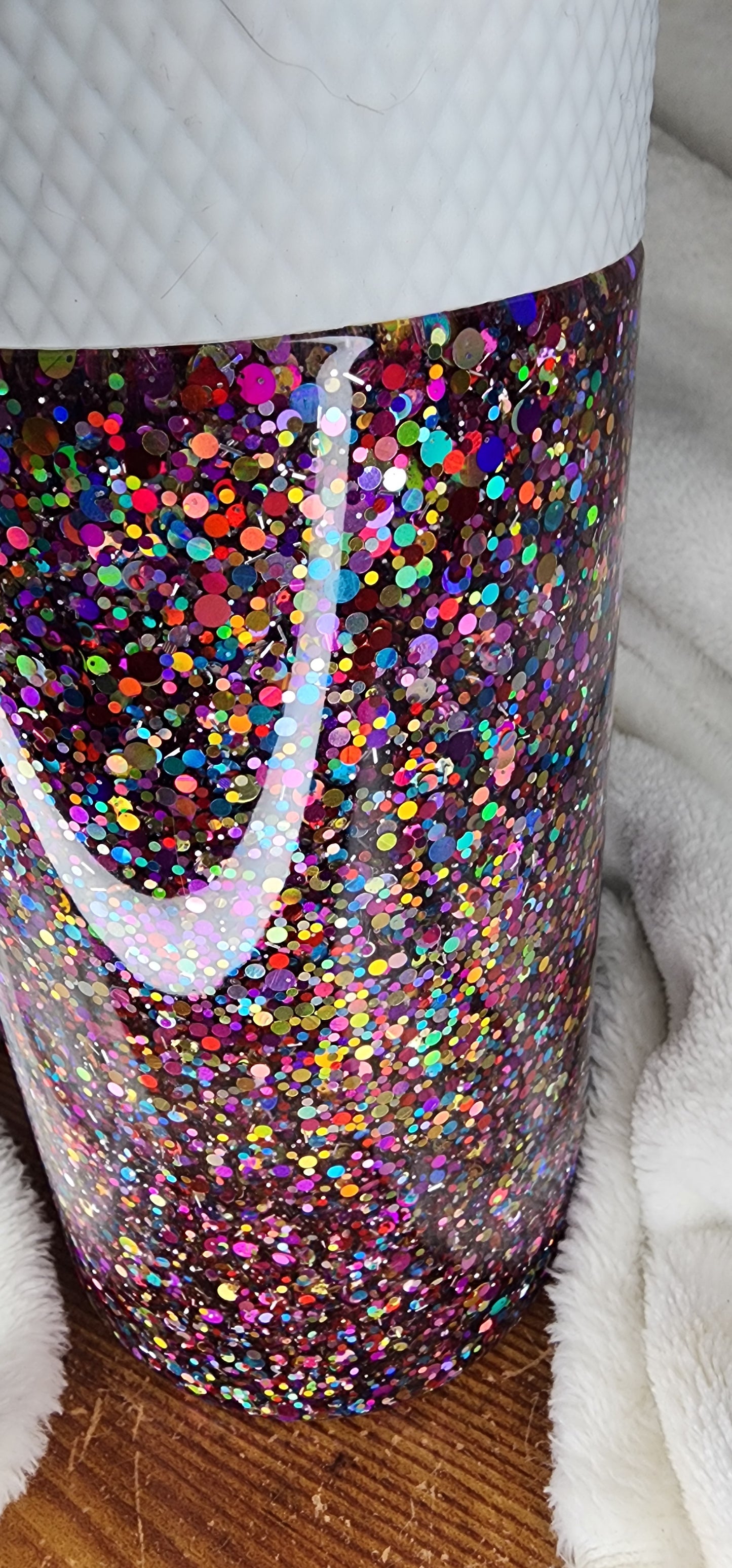 32oz Snowglobe Water Bottle