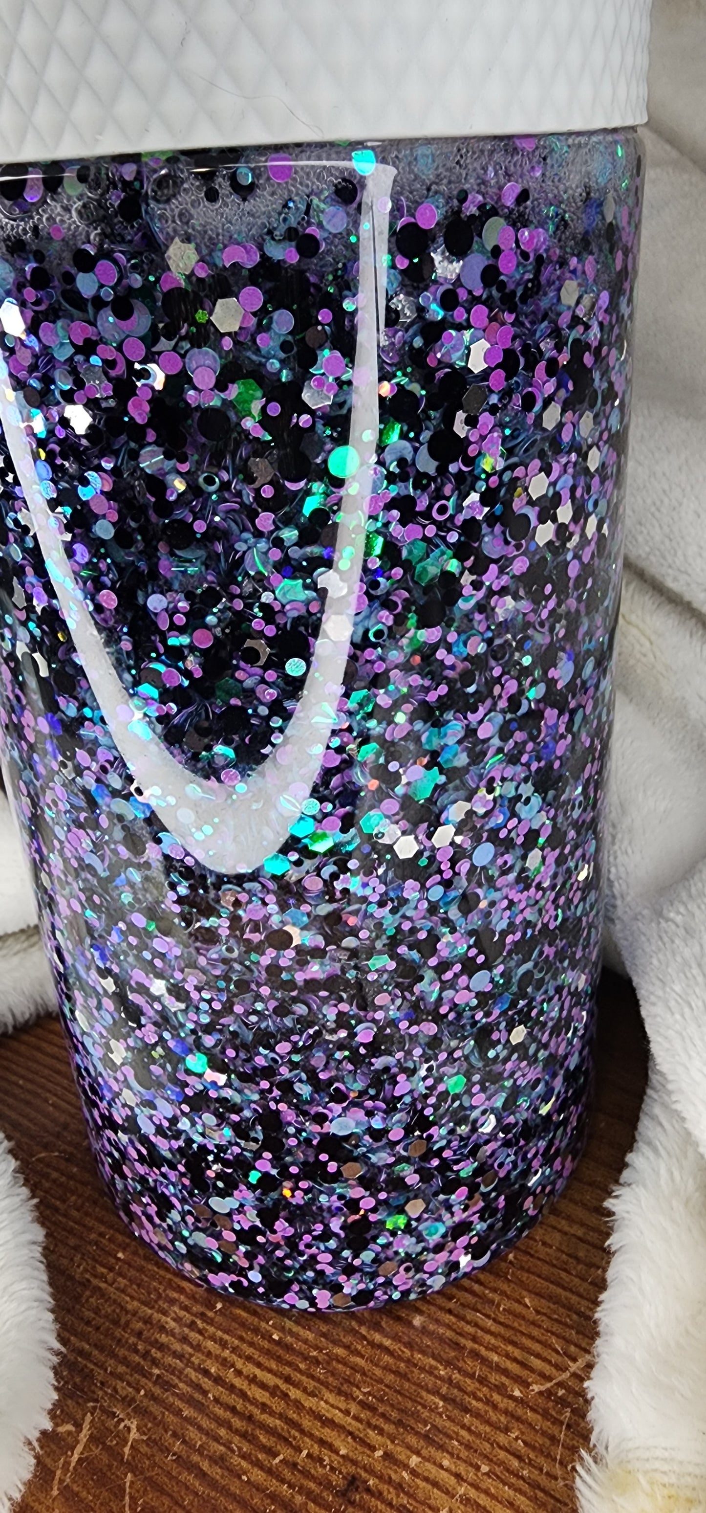 32oz Snowglobe Water Bottle