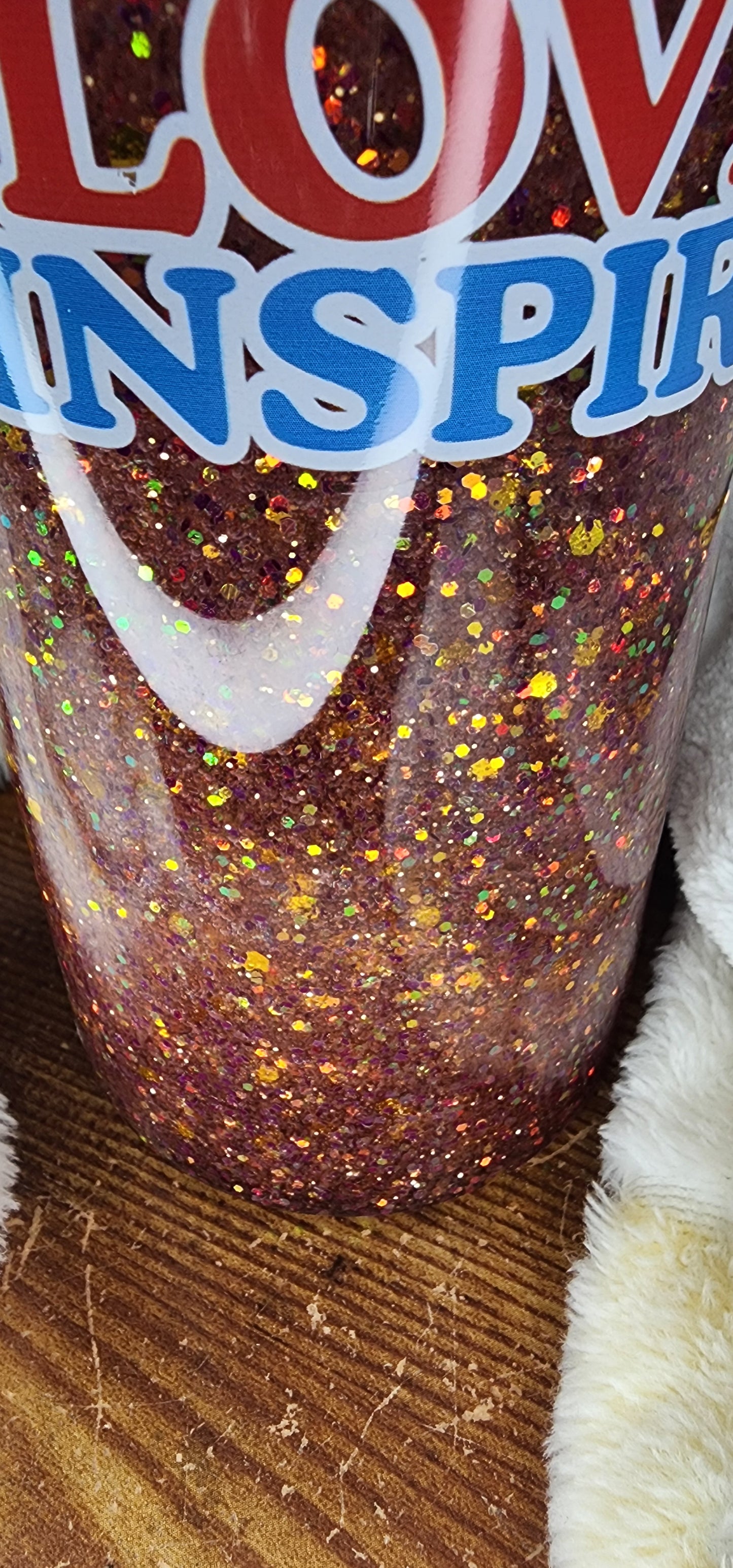 18oz Snowglobe Water Bottle